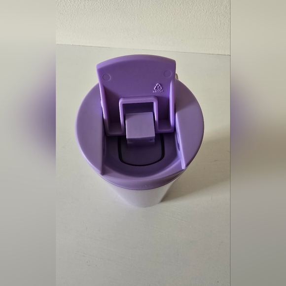 Starbucks Purple Matte Tumbler 12oz w Star Keychain Charm 2023 - Picture 10 of 10